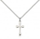 Cross Pendant, Sterling Silver