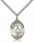 St. Katharine Drexel Medal, Sterling Silver, Large