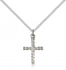 Cross Pendant, Sterling Silver