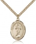 Our Lady of All Nations Medal, Gold Filled, Large
