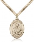 St. Lawrence Medal, Gold Filled, Large