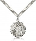 St. Patrick Medal, Sterling Silver