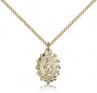 Miraculous Medal, Gold Filled