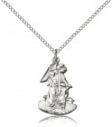 Guardian Angel Medal, Sterling Silver