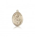 St. Ambrose Medal, 14 Karat Gold, Medium