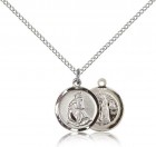 Our Lady of La Salette Medal, Sterling Silver