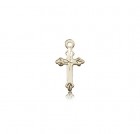 Cross Pendant, 14 Karat Gold