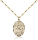 Our Lady of La Vang Medal, Gold Filled, Medium