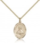 Our Lady of San Juan Medal, Gold Filled, Medium