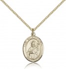 St. Malachy O'more Medal, Gold Filled, Medium