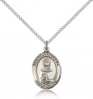 St. Anastasia Medal, Sterling Silver, Medium