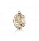 St. Margaret Mary Alacoque Medal, 14 Karat Gold, Medium