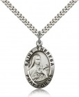 St. Theresa Medal, Sterling Silver