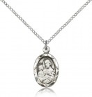 St. Joseph Medal, Sterling Silver