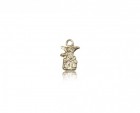 Littlest Angel Medal, 14 Karat Gold