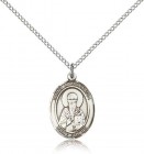 St. Athanasius Medal, Sterling Silver, Medium