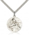 St. Bernard of Clairvaux Medal, Sterling Silver