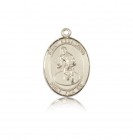 St. Sebastian Wrestling Medal, 14 Karat Gold, Medium