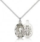 Miraculous Medal, Sterling Silver