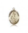 Caridad Del Cobre Medal, 14 Karat Gold