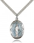 Miraculous Medal, Sterling Silver