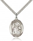 St. Isaiah Medal, Sterling Silver, Large