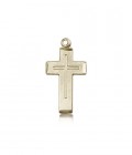 Cross Pendant, 14 Karat Gold
