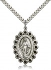 Miraculous Medal, Sterling Silver