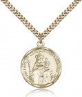 Our Lady of Consolation Medal, Gold Filled