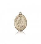 Infant of Prague Medal, 14 Karat Gold, Medium