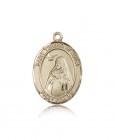 St. Teresa of Avila Medal, 14 Karat Gold, Large