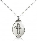 Cross Pendant, Sterling Silver