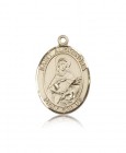 St. Alexandra Medal, 14 Karat Gold, Large