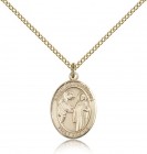 St. Columbanus Medal, Gold Filled, Medium