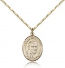 St. Vincent De Paul Medal, Gold Filled, Medium