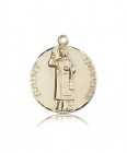 St. Stephen Medal, 14 Karat Gold
