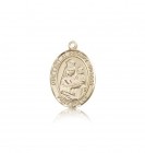 Our Lady of Prompt Succor Medal, 14 Karat Gold, Medium