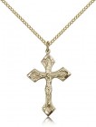 Crucifix Pendant, Gold Filled