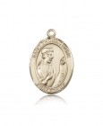 St. Thomas More Medal, 14 Karat Gold, Large