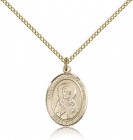 St. John Chrysostom Medal, Gold Filled, Medium