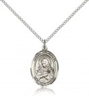 Mater Dolorosa Medal, Sterling Silver, Medium