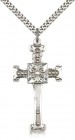 Cross Pendant, Sterling Silver