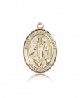 St. Anthony of Egypt Medal, 14 Karat Gold, Large