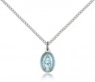 Miraculous Medal, Sterling Silver