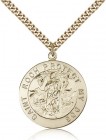 St. Roch Medal, Gold Filled