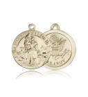 St. Joan of Arc Army Medal, 14 Karat Gold
