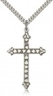 Cross Pendant, Sterling Silver