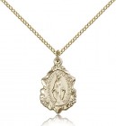 Miraculous Medal, Gold Filled