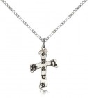 Cross Pendant, Sterling Silver
