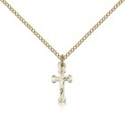 Cross Pendant, Gold Filled